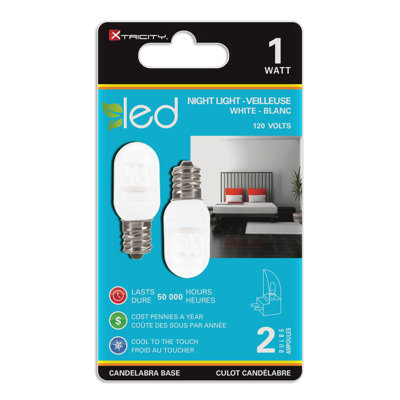 1W E12 LED Candle Light Bulb