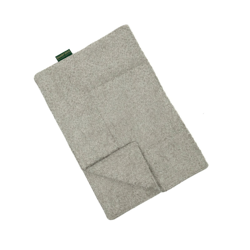 Pet Blanket, 80cm L x 60cm W, Grey/Brown/Blue