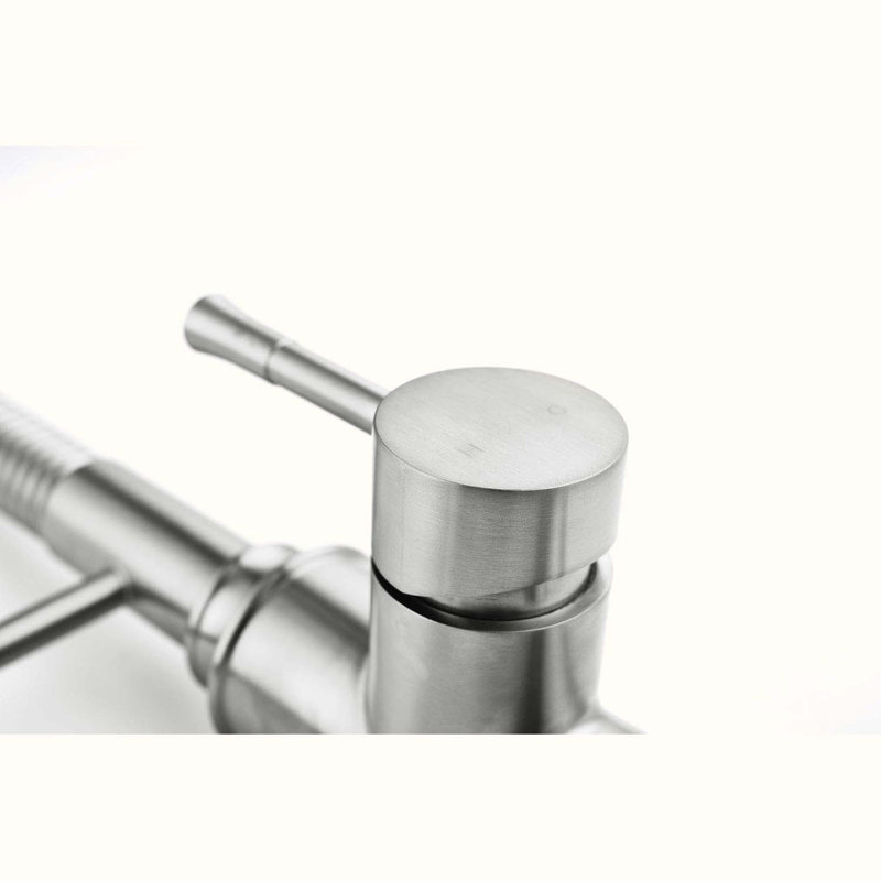 HOOSENG Pull Down Touch Kitchen Faucet, Brushed Nickel
