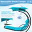 Chaise longue suspendue avec support Gellert-209012247