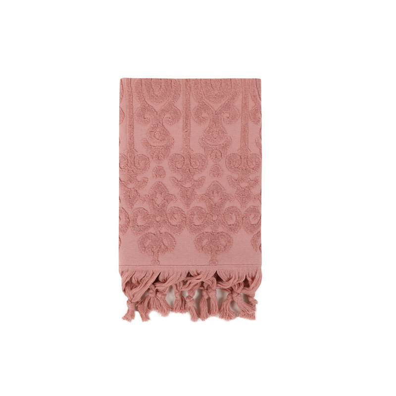 Débarbouillette 100% coton Theia, Rose cendré