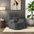 Gray Frosted Velvet