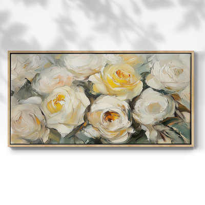 Botanical Series-CCX- Toile tendue avec châssis tendue, prête à être accrochée