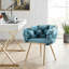 Chaise d'appoint moderne en velours Modern-356424049