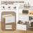 Tv Stand For Tvs Up To 48'' With Led Lights, Charging Station & Spacious Storage-931854901
