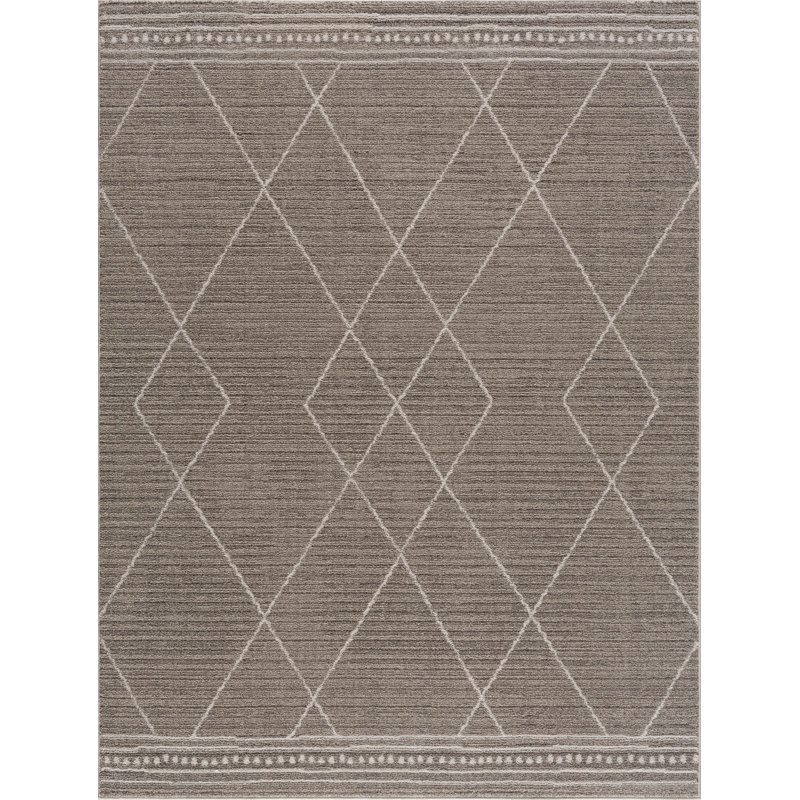 Tapis brun Buckhanon, Tapis de couloir 2 pi 7 po x 7 pi 3 po