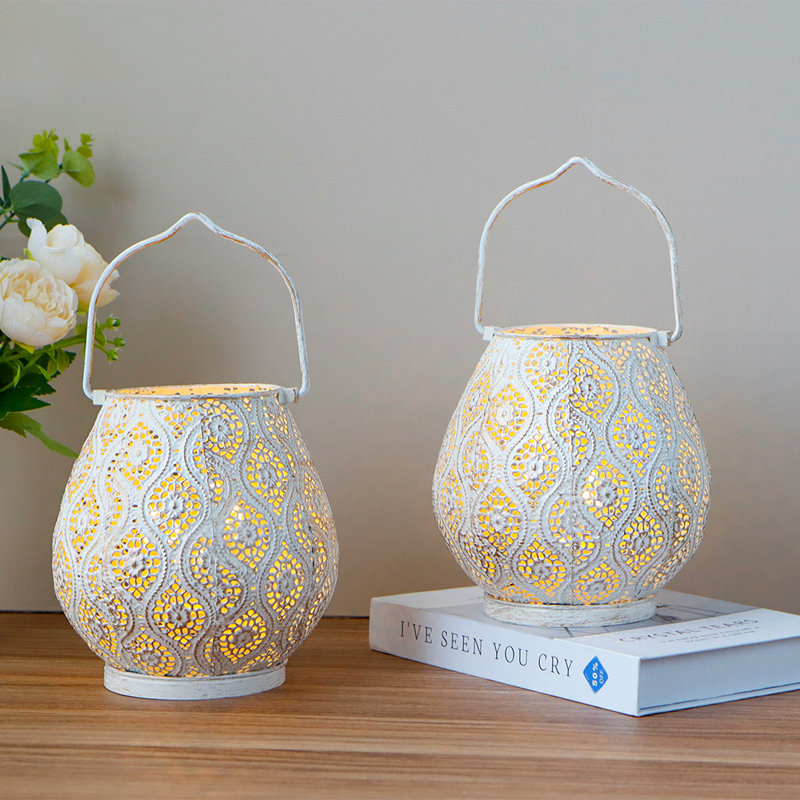 Ensemble de 2 lampes décoratives marocaines JHY DESIGN