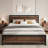 Bed Frames with Headboard and Strong Metal Support Frame, Easy Assembly, Noise-Free-60003615-58771598