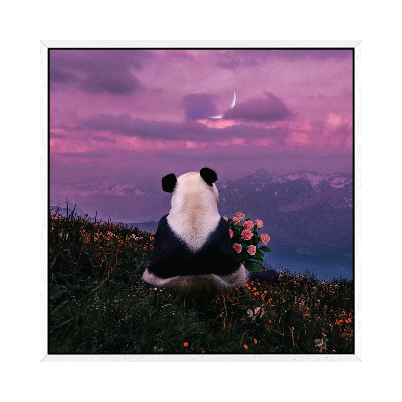 It Will End in Tears 1 Piece Wall Art on Canvas, 66.04cm H x 66.04cm W x 3.81cm D, White Framed