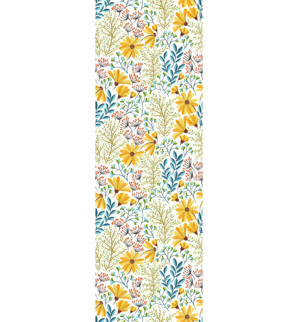 Malinowski Peel & Stick Floral Roll August Grove®