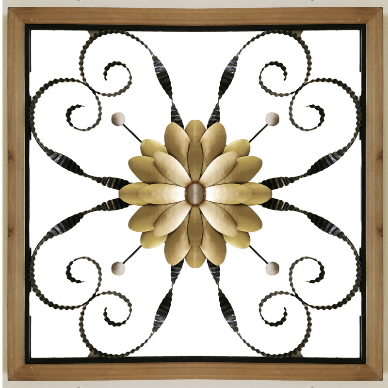 Décoration murale en bois 2 pièces