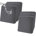 Tissu gris foncé