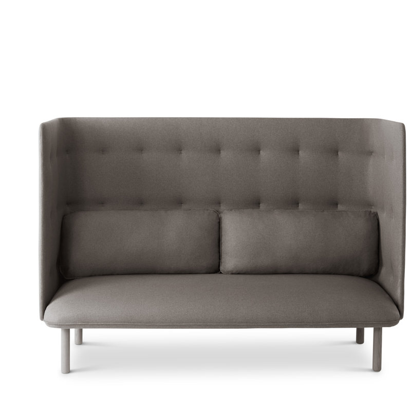 QT Lounge Sofa, Gray/Dark Gray