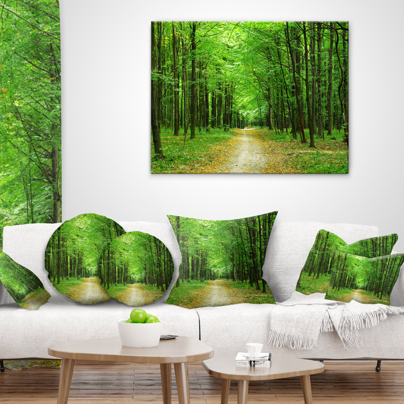 Coussin Forest, Coussin décoratif, 16 po x 1 po