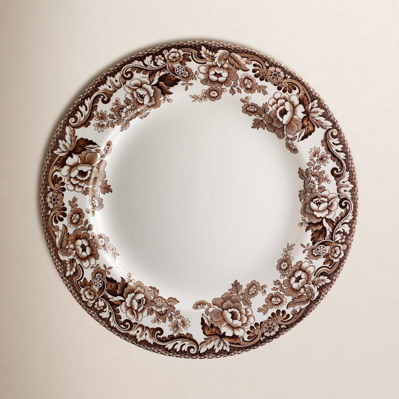 Assiette plate 11 po Spode Delamere