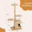 Cheshunt 129cm H Cat Tree