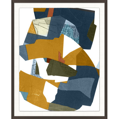 Decoupage 2 Framed Graphic Art