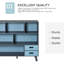 3-Tier Child Bookcase Open Shelves Cabinet Floor Standing Cube Storage Organizer-2081732188