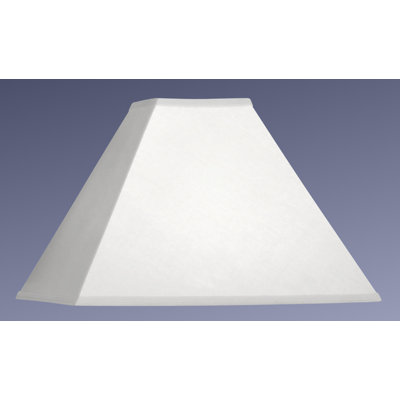 10.5'' H x 16'' W Linen Square Lamp Shade