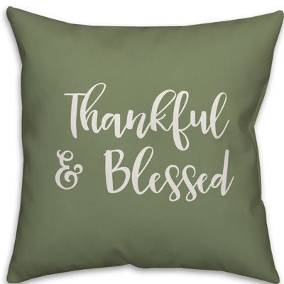  Oreiller «Thankful and Blessed»