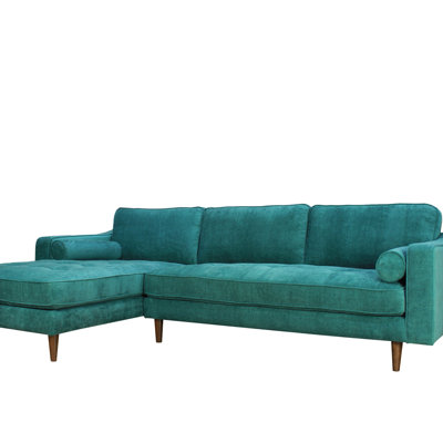 L-Shaped Sectional Couches For Living Room, Minimalist Style Modular Sofa