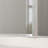 Semi-frameless Magnetic Soft Close Pivot Shower Door With Ansi/sgcc Certified 1/4" Tempered Clear Glass, Aluminum Alloy Frame-120463869