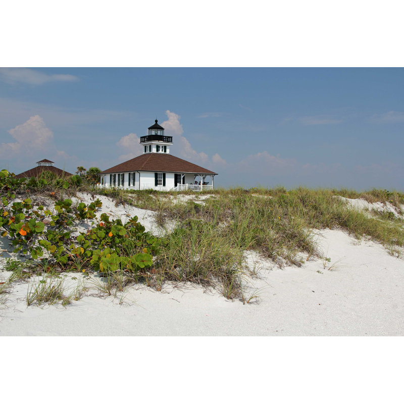 Boca Grande Light - Photographie sur toile tendue, H 8 po x l 12 po