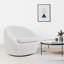 Clorinde Upholstered Swivel Armchair