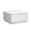 Table basse avec tiroir Coastal, finition blanche Coastal