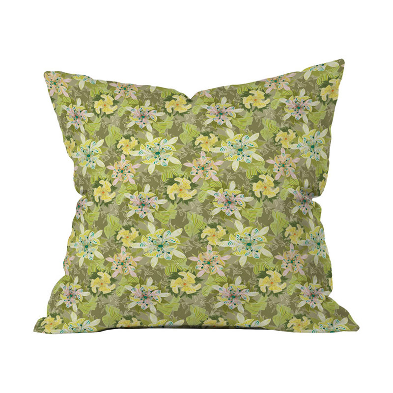 Sabine Reinhart Enlightened Outdoor Throw Pillow