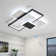 50CM Dimmable LED Flush Mount Ceiling Light