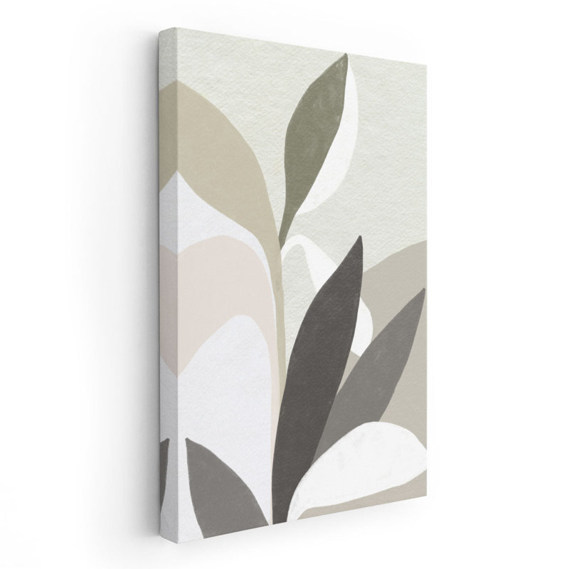 «Cut Paper Sproutling I», reproduction d'art sur toile, H 30 po x l 20 po