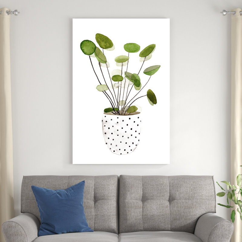 " Plant In A Pot II ", 48" H x 32" W x 1" D