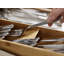 DrawerStore Bamboo Compact Cutlery Organizer