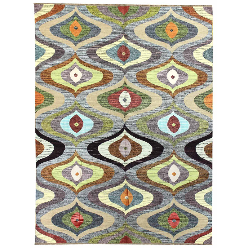 One-of-a-Kind 7'11" X 10'5" Flatweave Area Rug
