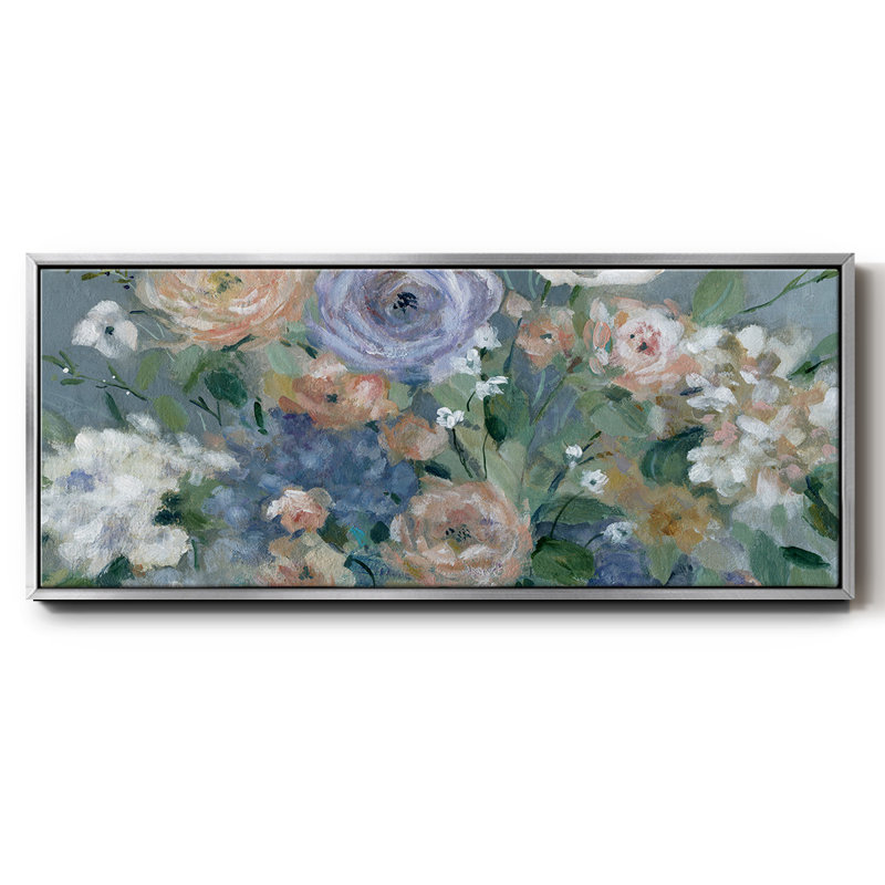 Garden Harmony - toile encadrée, H 20 po x l 50 po