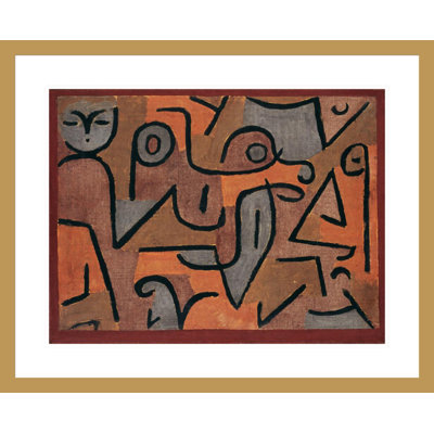 Young Moe by Paul Klee -Framed Giclee Print