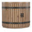 Vineyard Row Demilune Nightstand