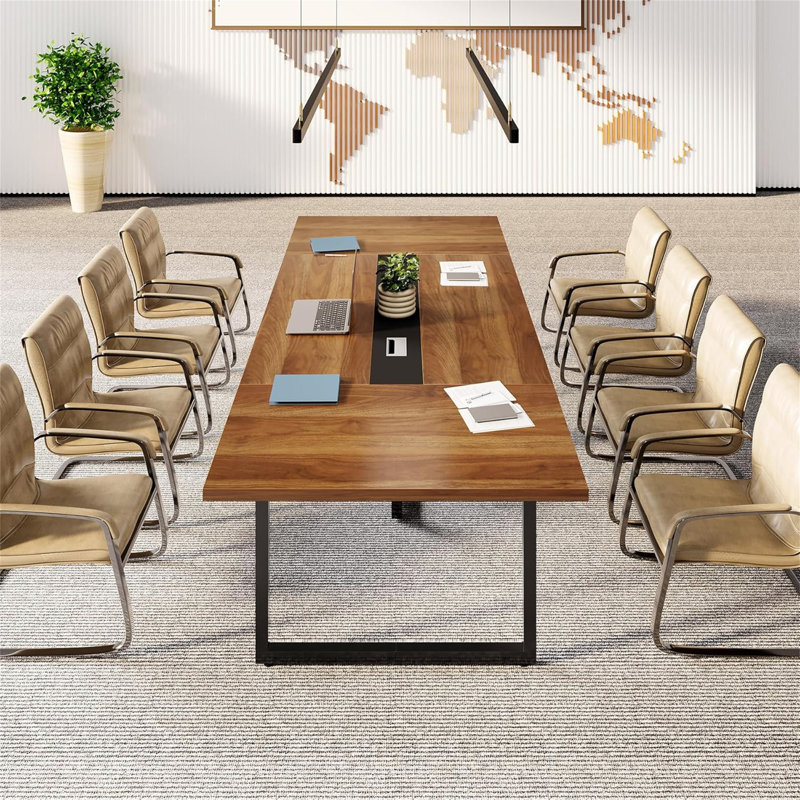 Grande table de conférence 94,5 po pour 8 à 10 personnes (sans la chaise)