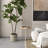 Solid Wood Top End Table