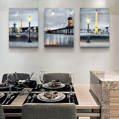 3 Piece Wrapped Canvas Print