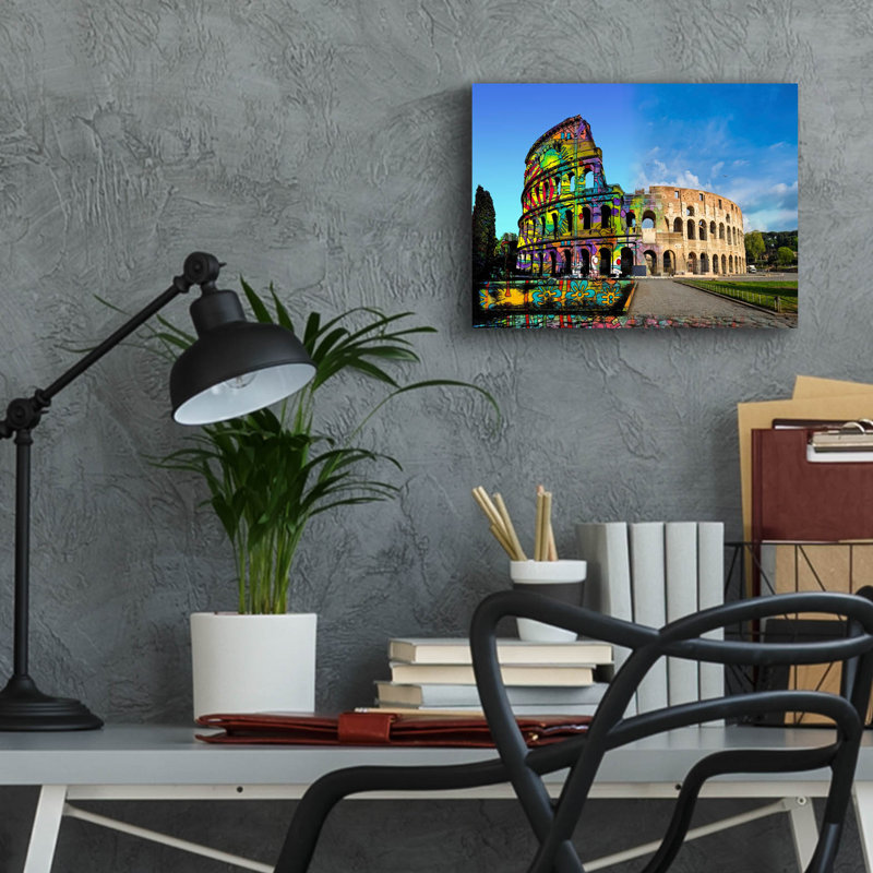 «Colosseum Exposed» par Dean Russo, H 12 po x l 16 po