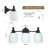 Dimmable Bathroom Vanity Light with Frosted Glass Shade-186880216-188272542