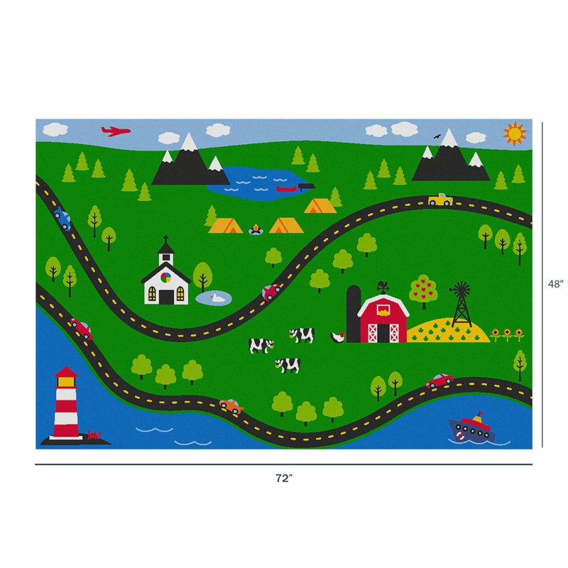 Sunday Drive Value Rug - Rectangle Value Size