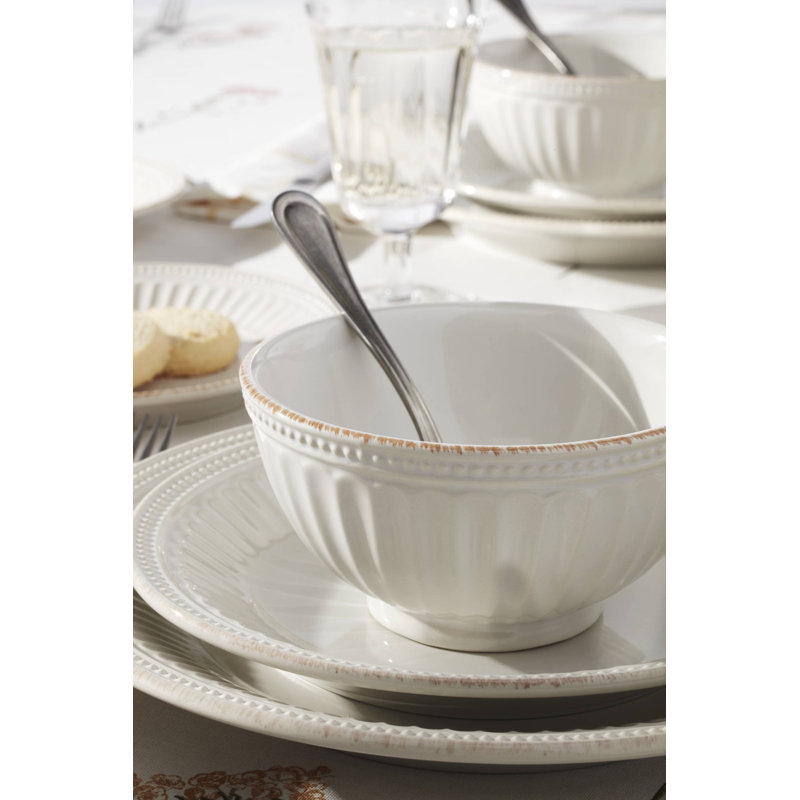 French Perle Groove All-Purpose Bowls, Set Of 4