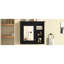 Armoire de toilette murale moderne 30 po x 28 po - dissimulée et fonctionnelle avec un design pratique-1609264084