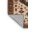 Tapis brun lavable à la machine-2022792678