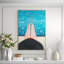 Summer Pool Print by Janice Sadler-46500468-63457476