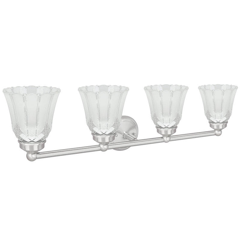 Éclairage pour meuble-lavabo 4 lumières Minneiska