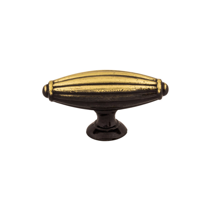 Tuscany 2 5/8" Length Bar Knob, Dark Antique Brass, 2 7/8" Length